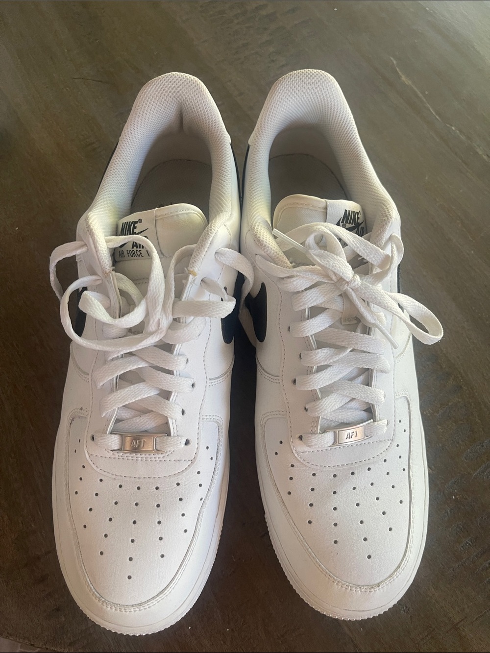 Nike Air Force 1 Low Men's White/Black Sneakers